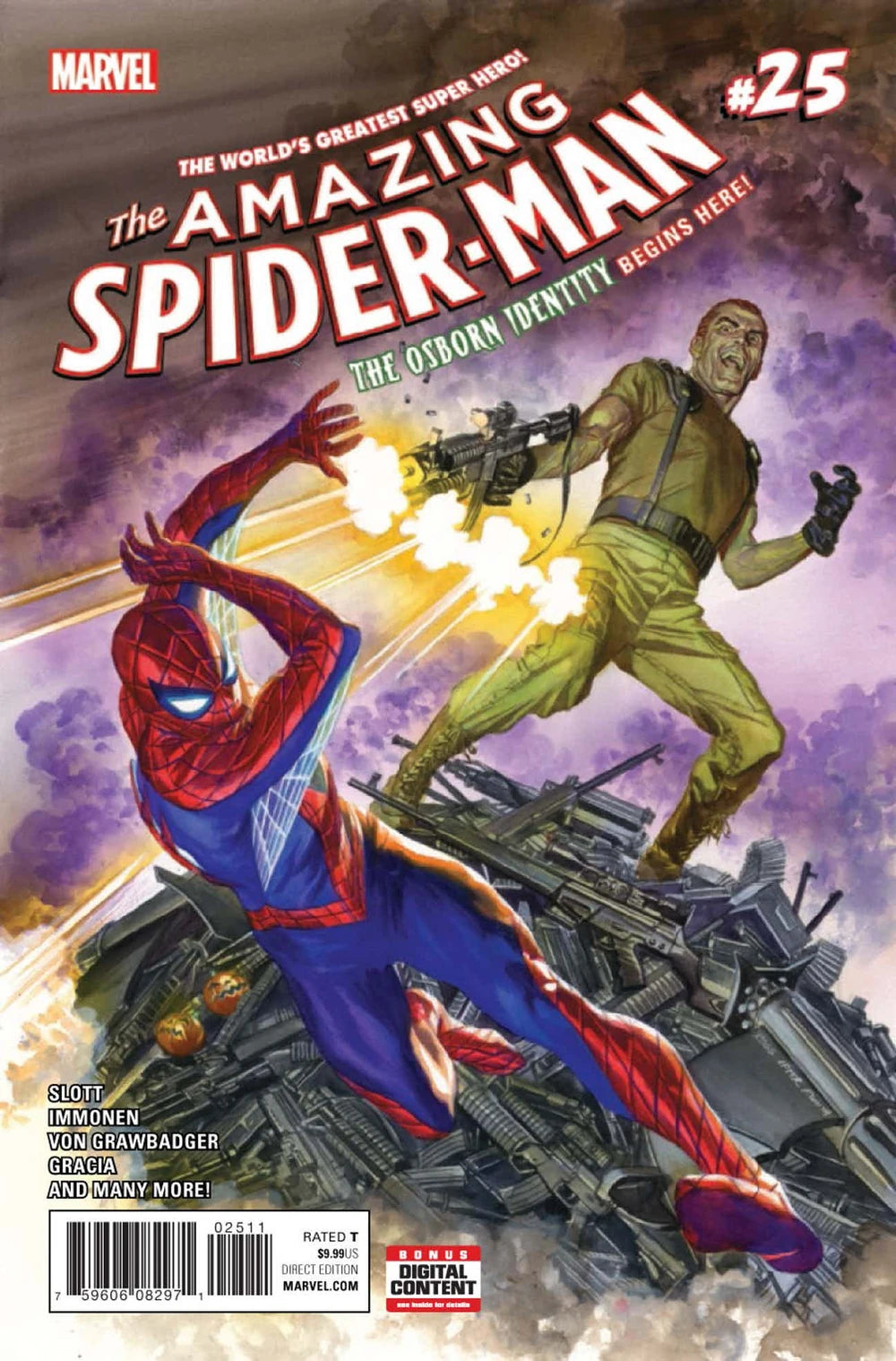 MARVEL COMICS THE AMAZING SPIDER-MAN VOL. 4 ISSUE #25 (MAY 2017) (📌 CONDITION 9.5)