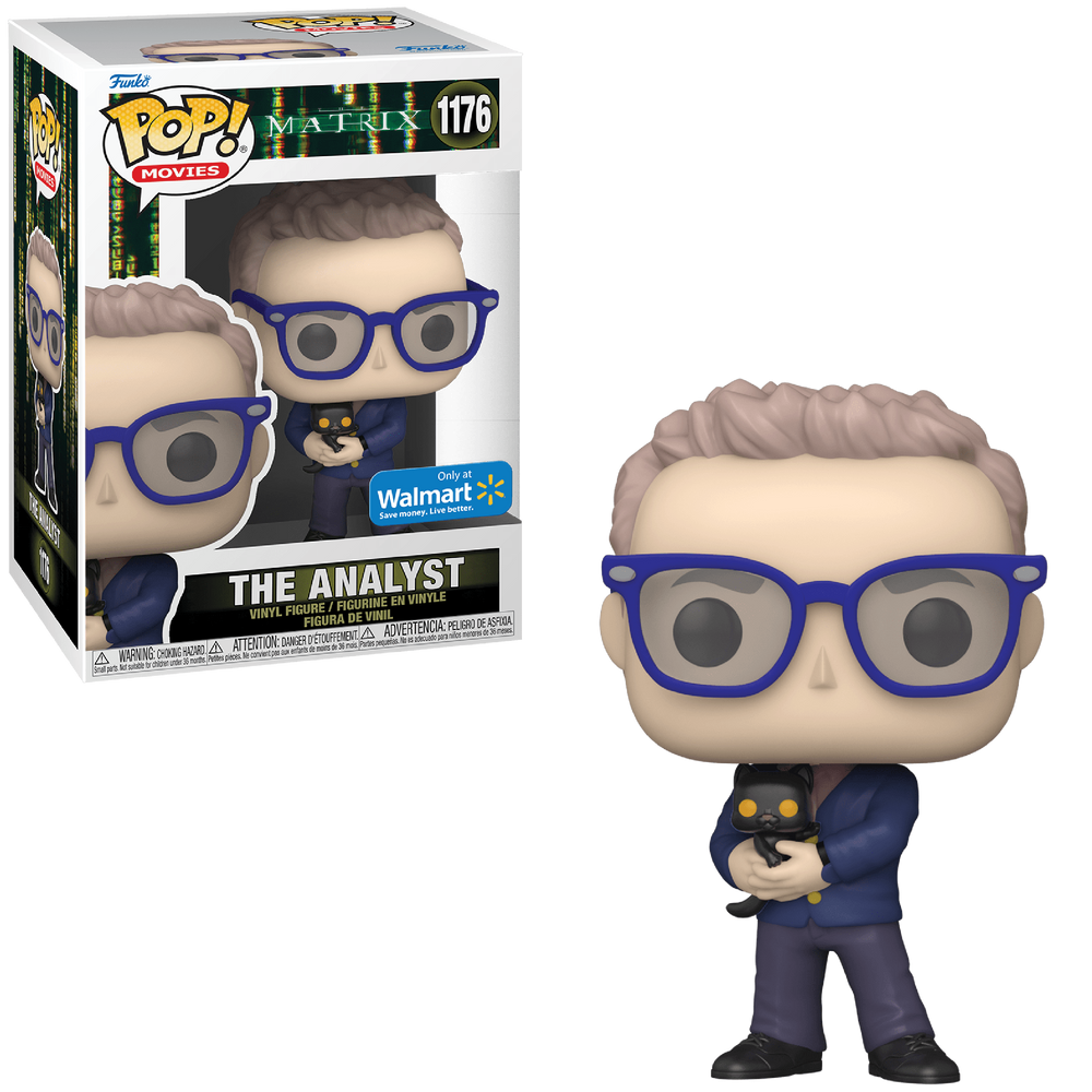 THE ANALYST #1176 (WALMART EXCLUSIVE STICKER) (THE MATRIX) FUNKO POP