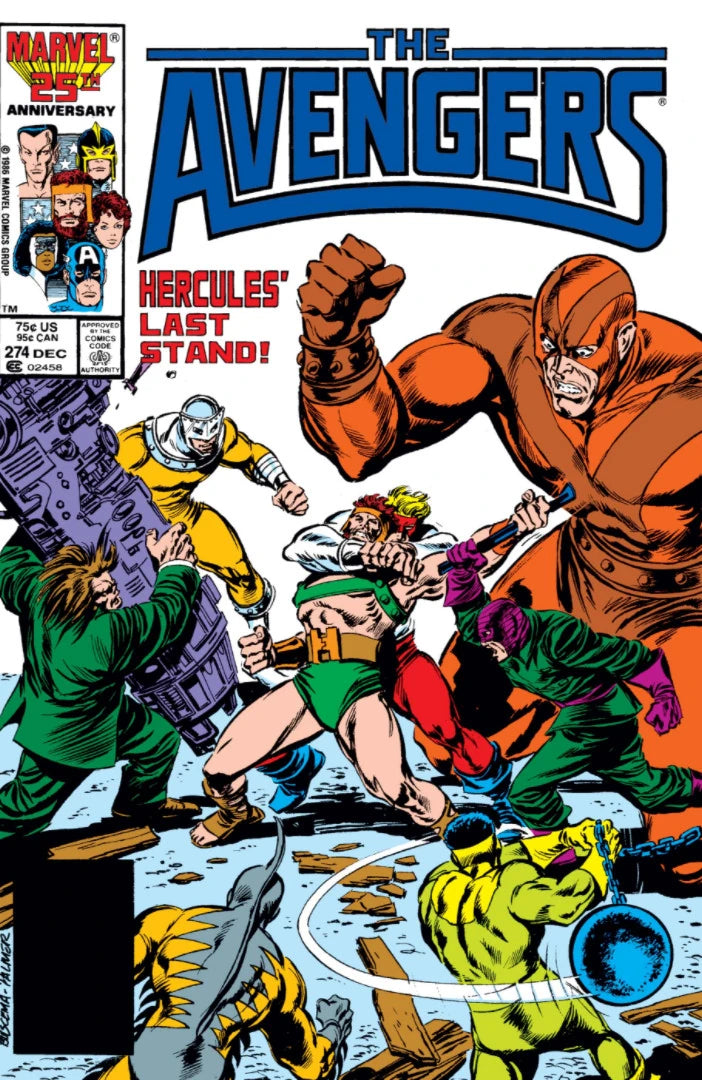 MARVEL COMICS THE AVENGERS VOL. 1 ISSUE #274 (MASTERS OF EVIL ASSAULT ON AVENGERS MANSION) (DIRECT EDITION) (DEC 1986) (📌 CONDITION 8.0)
