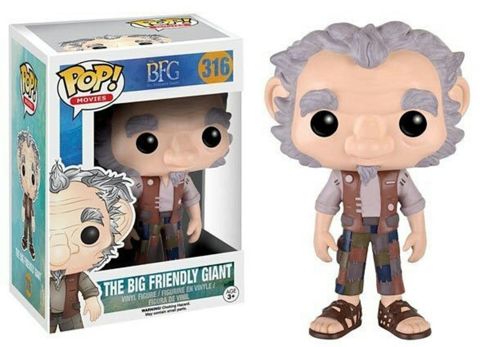 FUNKO POP! MOVIES THE BFG: THE BIG FRIENDLY GIANT #316 (📌 CONDITION 7.5/8.0)