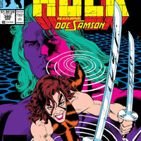 MARVEL COMICS THE INCREDIBLE HULK VOL. 2 ISSUE #380 (FEATURING DOC SAMSON) (DIRECT EDITION) (APR 1991) (📌 CONDITION 8.5/9.0)