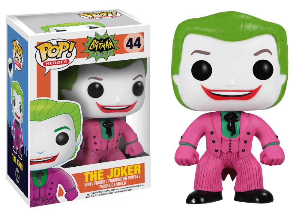 FUNKO POP! DC HEROES BATMAN CLASSIC TV SERIES: THE JOKER #44 (📌CONDITION 6.0)