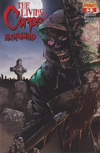 DYNAMITE COMICS THE LIVING CORPSE: EXHUMED ISSUE #3 (MINI-SERIES) (ANDREW MAGNUM COVER) (OCT 2011)