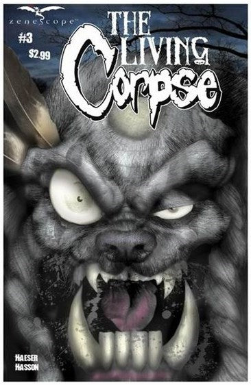 ZENESCOPE COMICS THE LIVING CORPSE VOL. 1 ISSUE #3 (APR 2008)