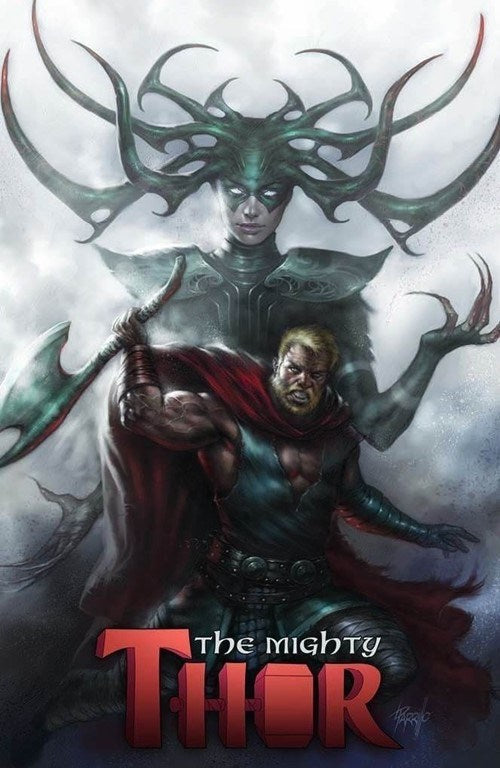 MARVEL COMICS THE MIGHTY THOR VOL 2 ISSUE #700 (LUCIO PARRILLO COMICXPOSURE VARIANT) (DEC 2017)