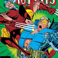 MARVEL COMICS THE NEW MUTANTS VOL. 1 ISSUE #93 (WOLVERINE & CABLE COVER) (1ST APPEARANCE OF KAMIKAZE) (DIRECT EDITION) (SEPT 1990) (📌 CONDITION 7.5)