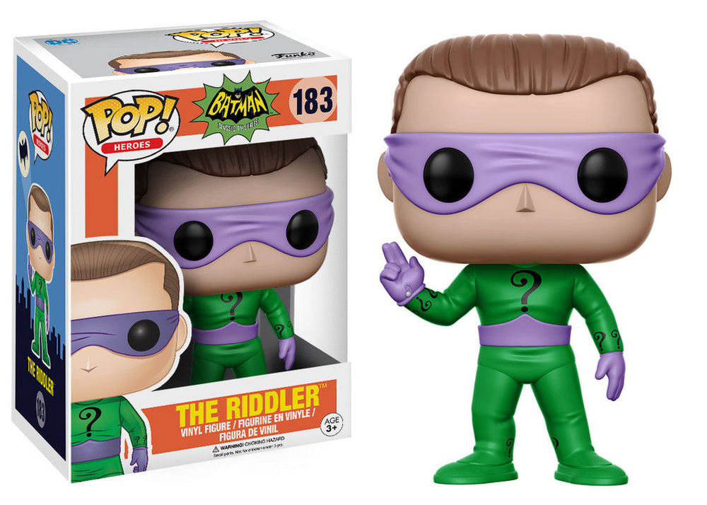 FUNKO POP! DC HEROES BATMAN CLASSIC TV SERIES: THE RIDDLER #183 (📌CONDITION 8.5/9.0)