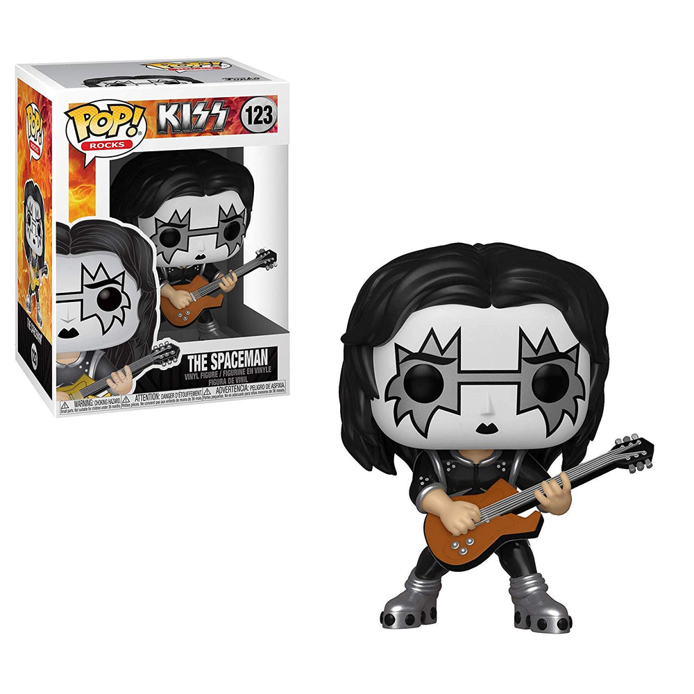FUNKO POP! ROCKS KISS: THE SPACEMAN #123 (📌CONDITION 9.0/9.5)