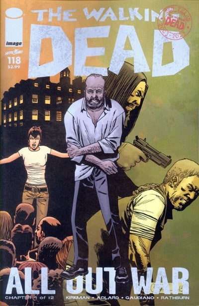 IMAGE COMICS THE WALKING DEAD ISSUE #118 (CHARLES ADLARD AND DAVE STEWART COVER) (DEC 2013)