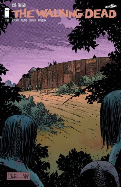 IMAGE COMICS THE WALKING DEAD ISSUE #136 (CHARLES ADLARD AND DAVE STEWART COVER) (JAN 2015)