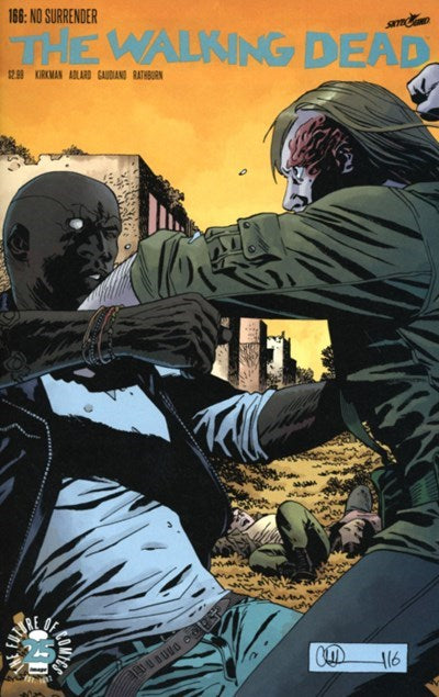 IMAGE COMICS THE WALKING DEAD ISSUE #166 (CHARLES ADLARD AND DAVE STEWART COVER) (APR 2017)