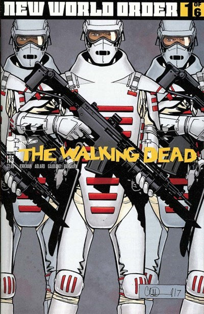 IMAGE COMICS THE WALKING DEAD ISSUE #175 (FIRST APPEARANCE OF LANCE HORNSBY) (CHARLIE ADLARD AND DAVE STEWART COVER) (JAN 2018)