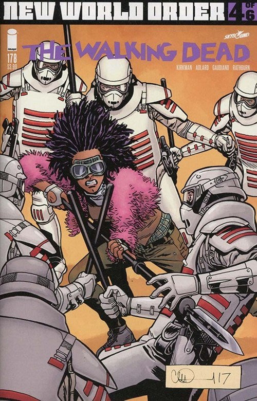 IMAGE COMICS THE WALKING DEAD ISSUE #178 (CHARLIE ADLARD AND DAVE STEWART COVER) (APR 2018)