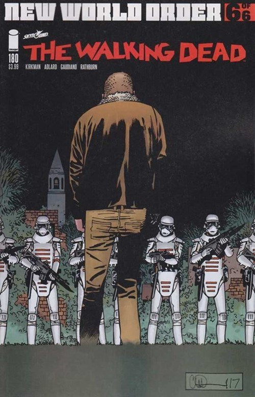IMAGE COMICS THE WALKING DEAD ISSUE #180 (CHARLIE ADLARD AND DAVE STEWART COVER) (JUNE 2018)