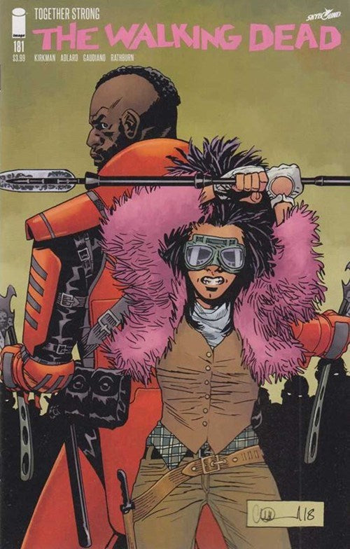 IMAGE COMICS THE WALKING DEAD ISSUE #181 (CHARLIE ADLARD AND DAVE STEWART COVER) (JULY 2018)