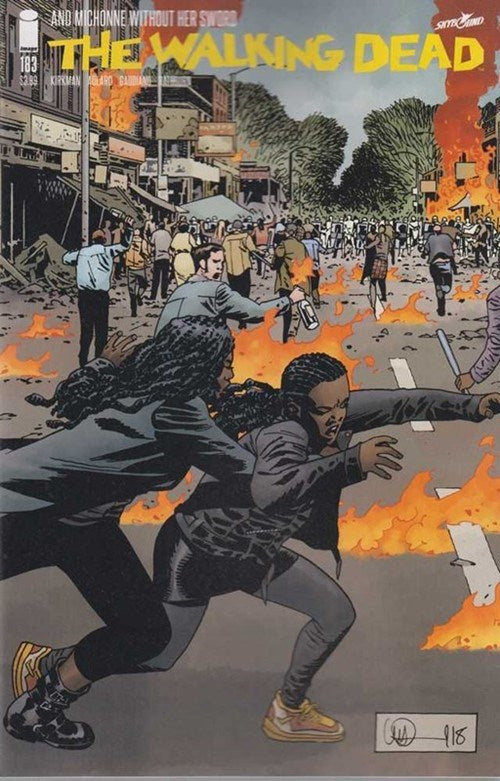 IMAGE COMICS THE WALKING DEAD ISSUE #183 (CHARLIE ADLARD AND DAVE STEWART COVER) (SEP 2018)