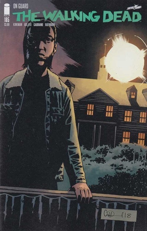 IMAGE COMICS THE WALKING DEAD ISSUE #185 (INCLUDES OUTPOST ZERO ISSUE #1) (CHARLIE ADLARD AND DAVE STEWART COVER) (NOV 2018)