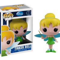 FUNKO POP! DISNEY PETER PAN: TINKER BELL #10 (BLUE DISNEY LOGO) (📌CONDITION 7.0)
