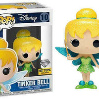 FUNKO POP! DISNEY PETER PAN: TINKER BELL (DIAMOND) #10 (HOT TOPIC EXCLUSIVE STICKER) (📌CONDITION 8.5/9.0)