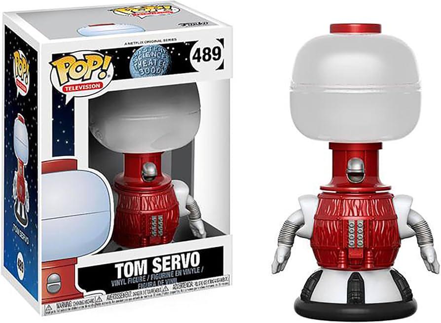 FUNKO POP! TELEVISION MYSTERY SCIENCE THEATER 3000: TOM SERVO #489 (📌CONDITION 9.5)