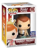 
              FUNKO POP! FREDDY FUNKO: TOURIST FREDDY #70 (FUNKO HOLLYWOOD EXCLUSIVE STICKER)
            