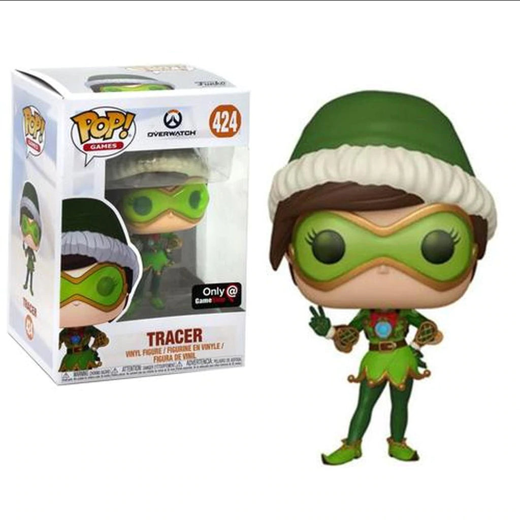 Funko POP! Games: Overwatch #424 - Jingle Tracer (GameStop