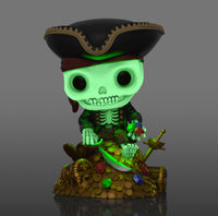 
              FUNKO POP! DISNEY PIRATES OF THE CARIBBEAN: GLOW TREASURE SKELETON #783 (6 INCH) (LE 4,000) (2021 EMERALD CITY COMIC CON EXCLUSIVE STICKER)
            