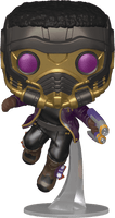 
              FUNKO POP! MARVEL WHAT IF...?: T'CHALLA STAR-LORD #871 (BOXLUNCH EXCLUSIVE STICKER) (📌CONDITION 9.5)
            