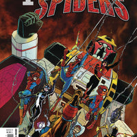 MARVEL COMICS VAULT OF SPIDERS ISSUE #1 (REG GIUSEPPE CAMUNCOLI COVER) (SPIDER GEDDON TIE IN) (1ST APPEARANCE OF SAVAGE SPIDER-MAN / SPIDER-BYTE / WEB-SLINGER) (OCT 2018)