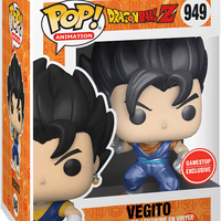 FUNKO POP! ANIMATION DRAGON BALL Z: METALLIC VEGITO #949 (GAMESTOP EXCLUSIVE STICKER) (📌CONDITION 8.5/9.0)