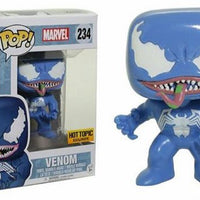 FUNKO POP! MARVEL VENOM (BLUE) #234 (HOT TOPIC EXCLUSIVE STICKER) (📌 CONDITION 8.0)