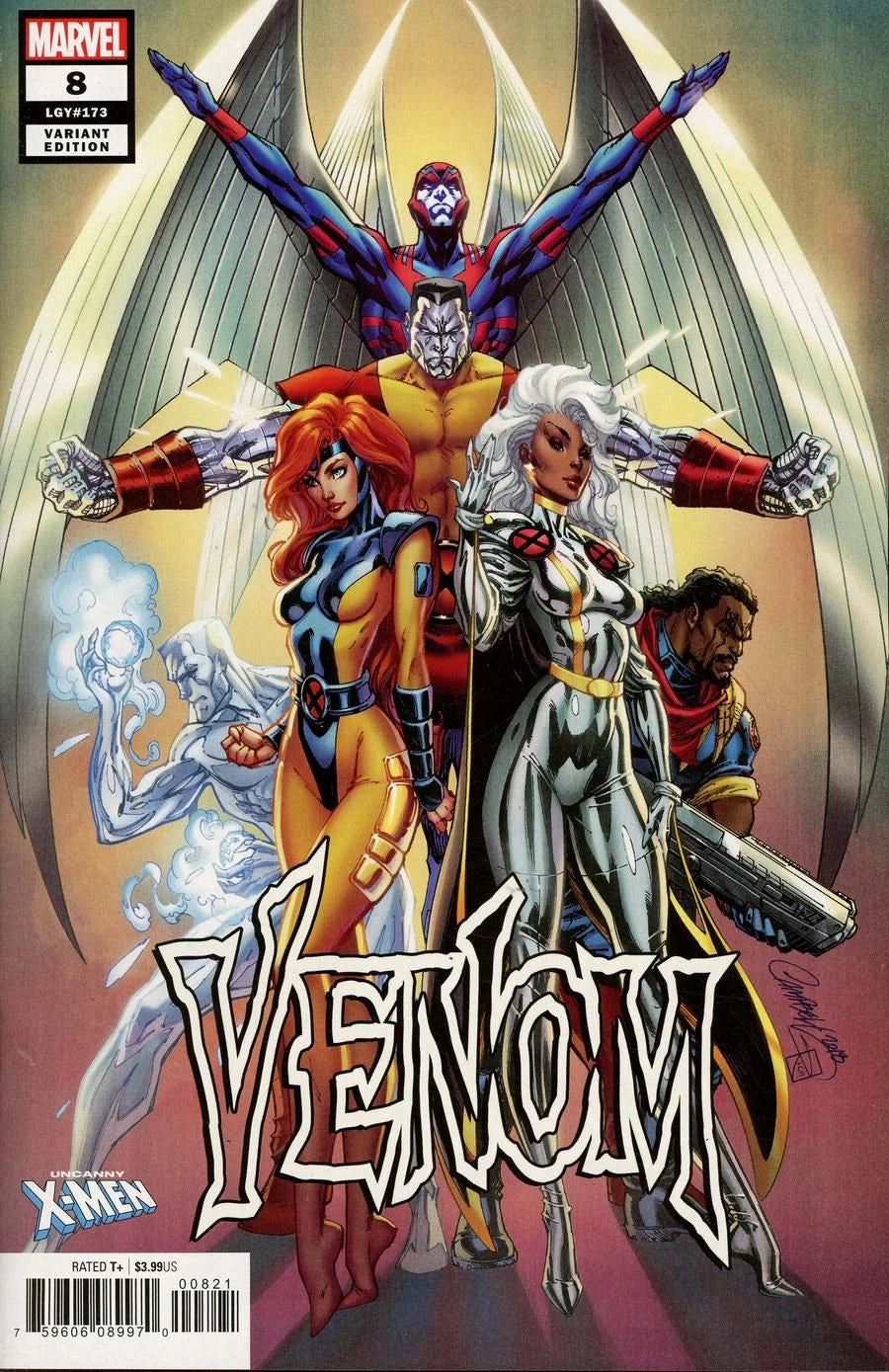 MARVEL COMICS VENOM VOL. 4 ISSUE #8 (J. SCOTT CAMPBELL UNCANNY X-MEN VARIANT COVER) (JAN 2019) (📌 CONDITION 9.0/9.5)