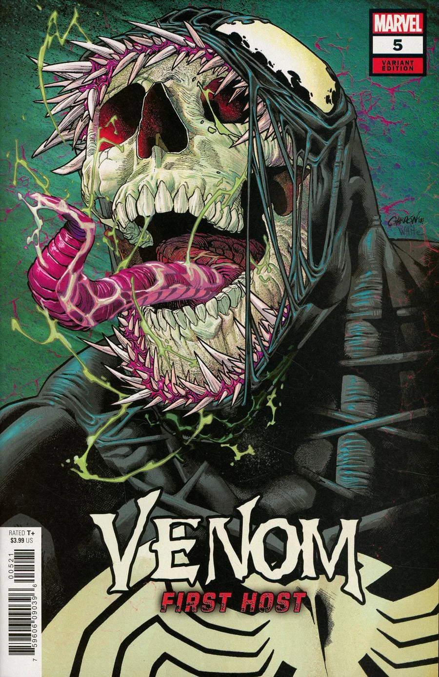 MARVEL COMICS VENOM: FIRST HOST ISSUE #5 (MINI-SERIES) (JAVIER GARRON VARIANT COVER) (NOV 2018) (📌 CONDITION 9.5)