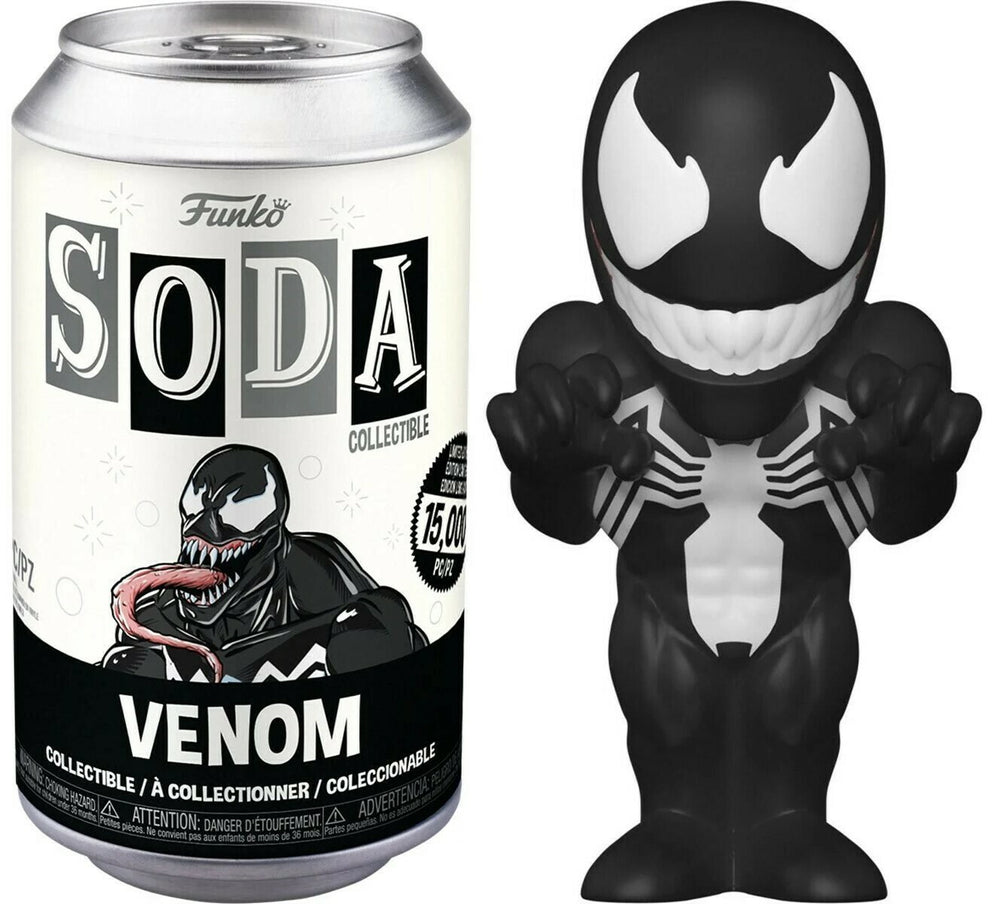 FUNKO SODA! MARVEL VENOM (LE 12,500) (COMMON / NOT SEALED) (📌 CONDITION 9.5)