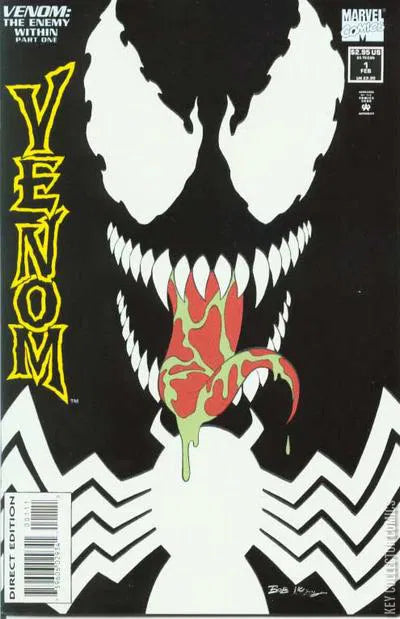 MARVEL COMICS VENOM: THE ENEMY WITHIN ISSUE #1 (MINI-SERIES) (GLOW IN THE DARK COVER) (DIRECT EDITION) (FEB 1994) (📌 CONDITION 9.5)