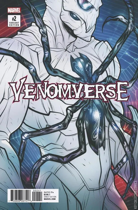 MARVEL COMICS VENOMVERSE ISSUE #2 (MINI-SERIES) (ELIZABETH TORQUE POISON VARIANT COVER) (NOV 2017) (📌 CONDITION 8.5/9.0)