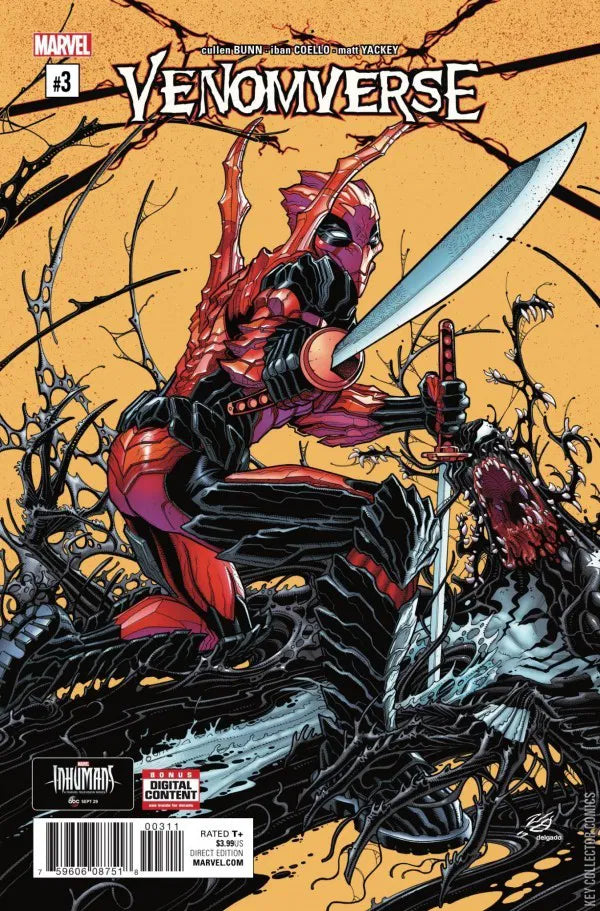 MARVEL COMICS VENOMVERSE ISSUE #3 (MINI-SERIES) (SEPT 2017) (📌 CONDITION 9.5)