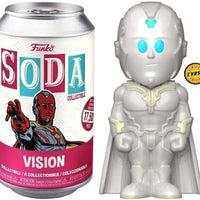 FUNKO SODA FIGURE! MARVEL WANDAVISION: VISION (CHASE) (WHITE) (LE 2,900)