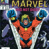 MARVEL COMICS WHAT IF...? VOL. 2 ISSUE #14 (CAPTAIN MARVEL HAD NOT DIED) (NEWSSTAND EDITION) (JUNE 1990) (📌 CONDITION 5.5)