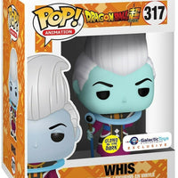FUNKO POP! ANIMATION DRAGON BALL SUPER: GLOW WHIS #317 (GALACTIC TOYS EXCLUSIVE STICKER) (📌CONDITION 9.5)