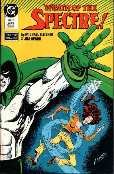 DC COMICS WRATH OF THE SPECTRE VOL. 1 ISSUE #2 (JUNE 1988) (📌 CONDITION 8.5/9.0)