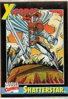MARVEL COMICS X-FORCE ISSUE #1 VOL #1 (SHATTERSTAR TRADING CARD) (WRAP AROUND COVER) (DIRECT EDITION) (FIRST PRINT) (AUG 1991) MARVEL COMICS X-FORCE ISSUE #1 VOL #1 (SHATTERSTAR TRADING CARD) (WRAP AROUND COVER) (DIRECT EDITION) (FIRST PRINT) (AUG 1991)