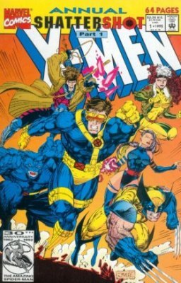 MARVEL COMICS X-MEN ISSUE #1 VOL #2 (ANNUAL) (1ST STUART IMMONEN MARVEL WORK) (JAN 1992)