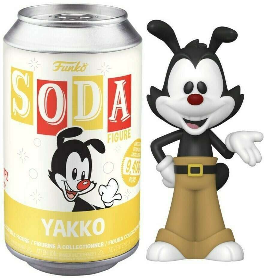FUNKO SODA! ANIMATION ANIMANIACS: YAKKO (LE 7,900) (COMMON / NOT SEALED) (📌 CONDITION 9.5)