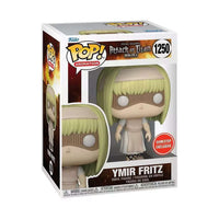 
              FUNKO POP! ANIMATION ATTACK ON TITAN: ATTACK ON TITAN FINAL SEASON COLLECTOR BOX (YMIR FRITZ #1250) (CHILD EREN #1251) (GAMESTOP EXCLUSIVE STICKER) (📌CONDITION 9.5)
            
