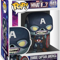 FUNKO POP! MARVEL WHAT IF...?: ZOMBIE CAPTAIN AMERICA #941 (📌CONDITION 9.0/9.5)