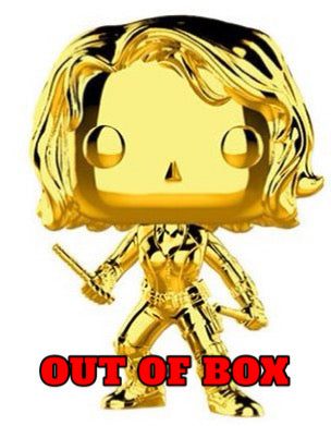 BLACK WIDOW #380 (OUT OF BOX/NO BOX) (GOLD CHROME) (MARVEL STUDIOS) FUNKO POP