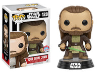 
              FUNKO POP! STAR WARS QUI GON JINN #128 (LE 2,000) (2016 NYCC EXCLUSIVE STICKER) (📌CONDITION 8.5/9.0)
            