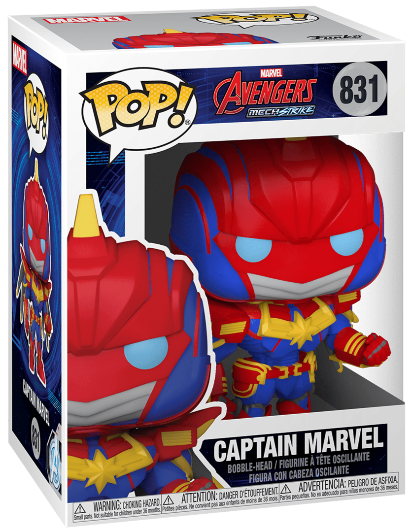 FUNKO POP! MARVEL AVENGERS MECH STRIKE: CAPTAIN MARVEL #831