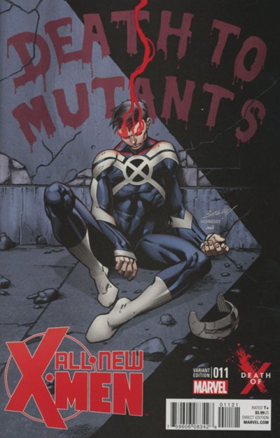 MARVEL COMICS ALL NEW X-MEN VOL. 2 ISSUE #11 (MARK BAGLEY DEATH OF X VARIANT) (📌 CONDITION 9.5)